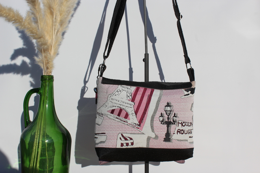 Sac Besace "Paris Chic" – Image 2