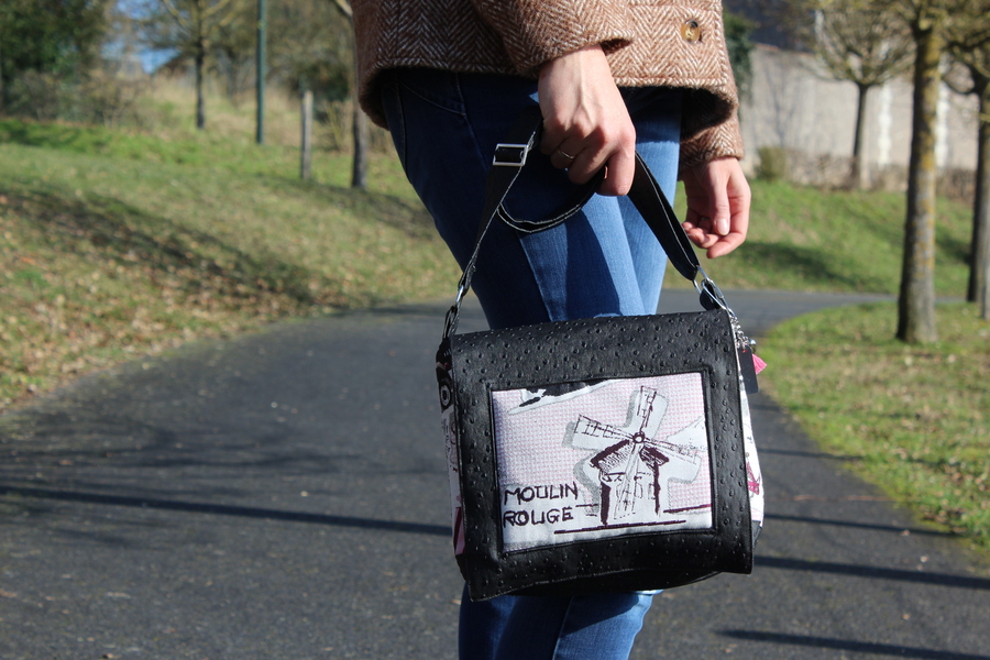 Sac Besace "Paris Chic" – Image 5